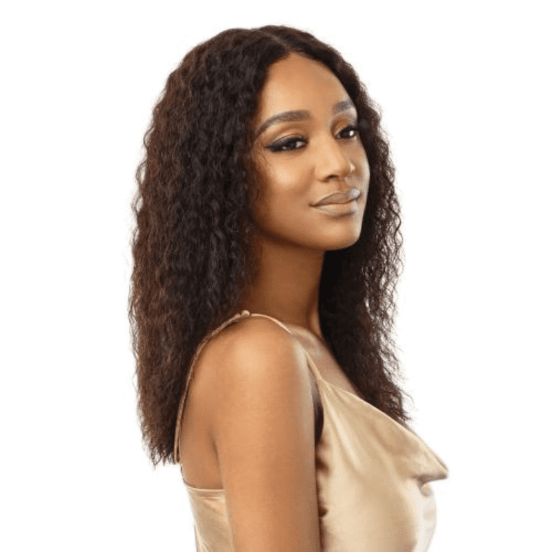 Outre My Tresses 100% Unprocessed Gold Label Human Hair Wig - Adaysha 18"