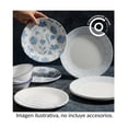 thumbnail image 3 of Vajilla Corelle Signature Botanical Stripes 12 Piezas Blanca, 3 of 4