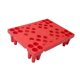 thumbnail image 5 of de suelo para palets, multiusos, ventilación, apilable, base de almacenamiento, almohadilla de almacenamiento para suelo, para almacén, Rojo, 5 of 8