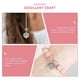 thumbnail image 3 of Heart Charm Rhinestone Jewelry Making Charms for Bracelet Necklace Earrings 6Pcs, 3 of 5