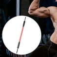 thumbnail image 1 of Barra Power , ejercitador de pecho, expansor de pecho para gimnasio, ejercicio para la parte superior del cuerpo, Rojo 30KG, 1 of 8