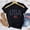 Black, variant on SOOMLON American Flag Womens T Shirts Loose Fit 4th of July Shirts Crew Neck Patriotic Tops Short Sleeve Business T-Shirt Boho Tee Blouse Outfits