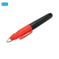 thumbnail image 3 of Unique Bargains Mini Permanent Markers Dry Erase Pen with Keychain Clip, Red Ink  3 Pack, 3 of 5