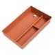 thumbnail image 1 of Caja de almacenamiento para reposabrazos de coche, contenedor de repuesto, soporte de consola duradero Naranja, 1 of 6