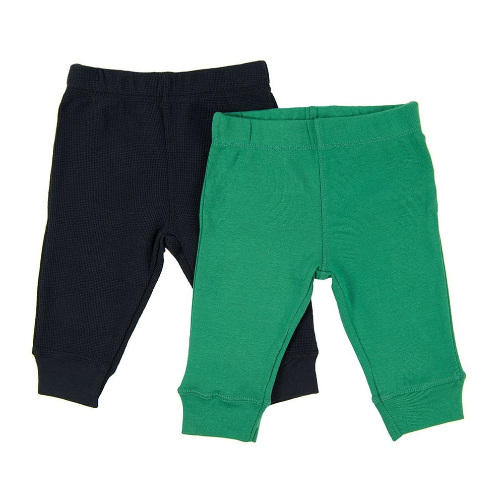 Leveret Solid Baby Crawling Pants & Legging Set Kids Baby Pants (Size