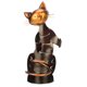 thumbnail image 2 of Estante para vinos, innovador soporte para botellas de vino con forma de gato, construcción robusta, 2 of 12