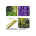 thumbnail image 2 of 14pcs Artificiales Decoración de 1.1 Mt Morado Belug Flores Artificiales, 2 of 4