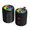black, variant on DCOWO S11 Portable 2-in-1 Bluetooth Speaker, 360 ° HD Sound, IPX6 for Travel/Parties/Home/Outdoor - Music Lovers
