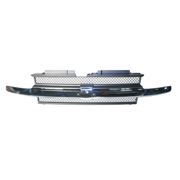 Action Crash Parts, New Standard Replacement Front Grille, Fits 20022007 Chevrolet Trailblazer