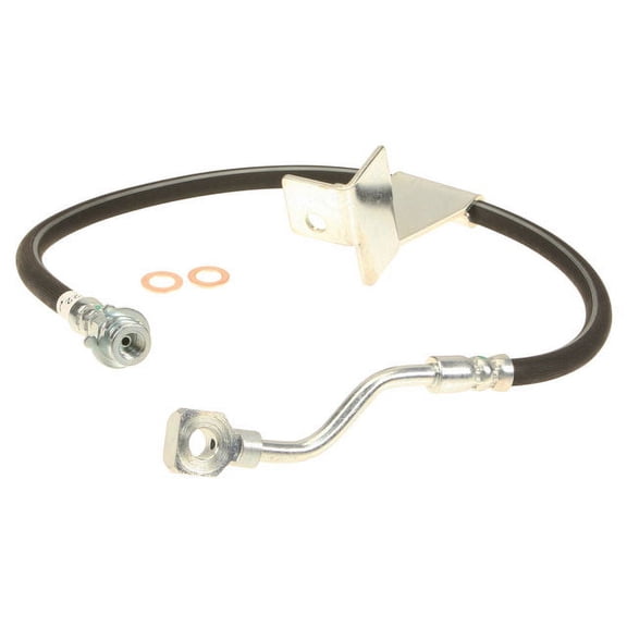 Front Left Brake Hose - Compatible with 1989 - 1995 Chevy K3500 1990 1991 1992 1993 1994