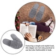 thumbnail image 4 of Zapatillas para huéspedes de hotel Zapatillas de spa antideslizantes con punta cerrada para mujeres y hombres Zapatillas desechables Zapatillas de hotel para interiores para viajes y uso doméstico, 4 of 5