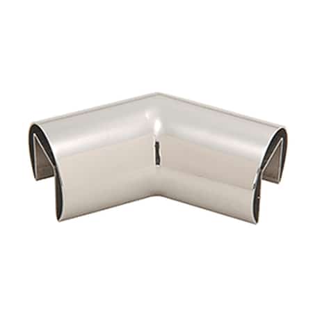 

CRL GRRF20H3PS Polished Stainless Steel 1-7/8 Diameter Roll Form 135 Degree Horizontal Corner