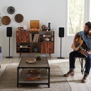 Sanus Wireless Speaker Stands Designed for Sonos Five and Play: 5 Speakers - Each (Black)