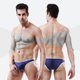 thumbnail image 3 of ropa interior de seda de hielo de los hombres calzoncillos de malla sexy transpirable moda pantalones cortos delgadospangjing, 3 of 4