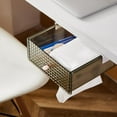 thumbnail image 5 of Pyaiiner Under Desk Organizer Under Desk Invisible Drawer Organizer Desk Shelf Stationery Desktop Organizer For Desktop Storage Expansion, 5 of 6