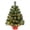 Tabletop Tree, variant on Snow Flocked Tabletop Christmas Tree, 3ft Small Xmas Tree with Pine Cones, Burlap Base, Red Berries, Pine Needles, PE&PVC Mixed Branches, Holiday Indoor Christmas Decorations