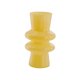 thumbnail image 1 of Jarrón de vidrio, jarrón decorativo, adorno único, jarrón nórdico de mesa, jarrón moderno, tallo amarillo grande, 1 of 9