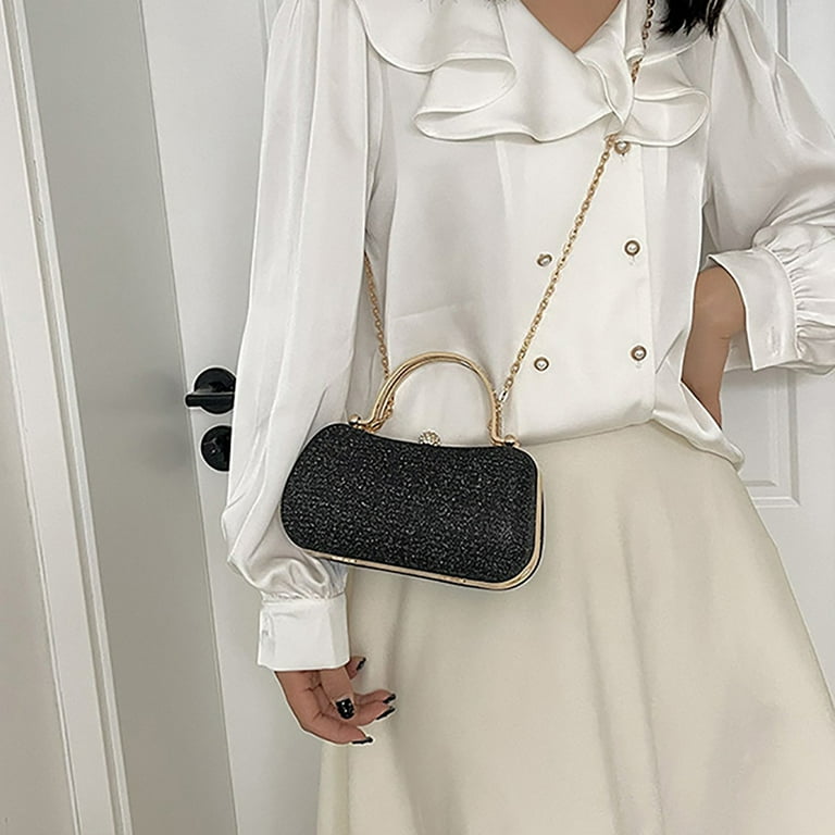 Clutch Purses for Women Formal Dressy Evening Bags Glitter Crossbody  Shoulder Wedding Cocktail Party Handbags - Walmart.com