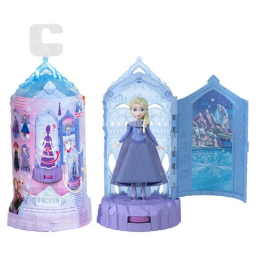 Disney Frozen Ice Castle Spin Surprise Playsets with Small Doll Spinning Reveal (Styles May Vary)