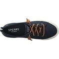 thumbnail image 5 of Sperry Women's Crest Vibe Linen Sneaker Navy - 13881561 (STS98642), 5 of 6
