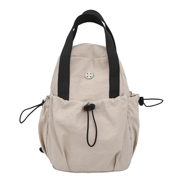 Mochila Nylon Sports 90034- versátil liviana para mujeres con () blanco
