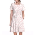 thumbnail image 1 of Disketp Cow 1 para Vestido de Manga Corta para Mujeres, Vestidos de Verano para Mujeres, Casual y Holgado para la Playa, 1 of 6