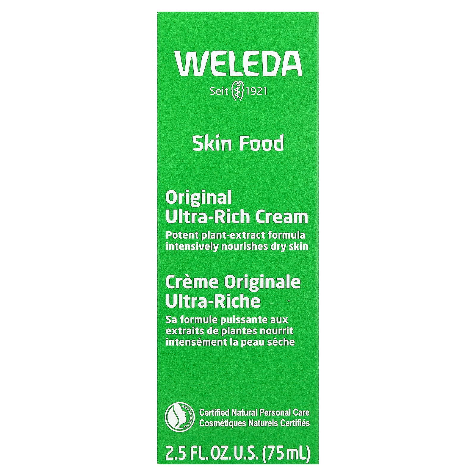 Weleda Skin Food Original Ultra-Rich Cream, 2.5 fl oz - Walmart.com