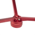thumbnail image 3 of VL05RD Red Aluminum Alloy Mini Desktop Tripod with Stepless Height Adjustment (2.24-6.06in), 1/4 Inch Universal Interface, Lightweight 5.93oz, Foldable Design (7.09x1.57x1.57in) - Portable Camera, 3 of 6