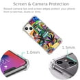 thumbnail image 4 of Hippie Groovy Case Compatible with iPhone 14,Aesthetic Art Design TPU Bumper Cover Case, 4 of 6