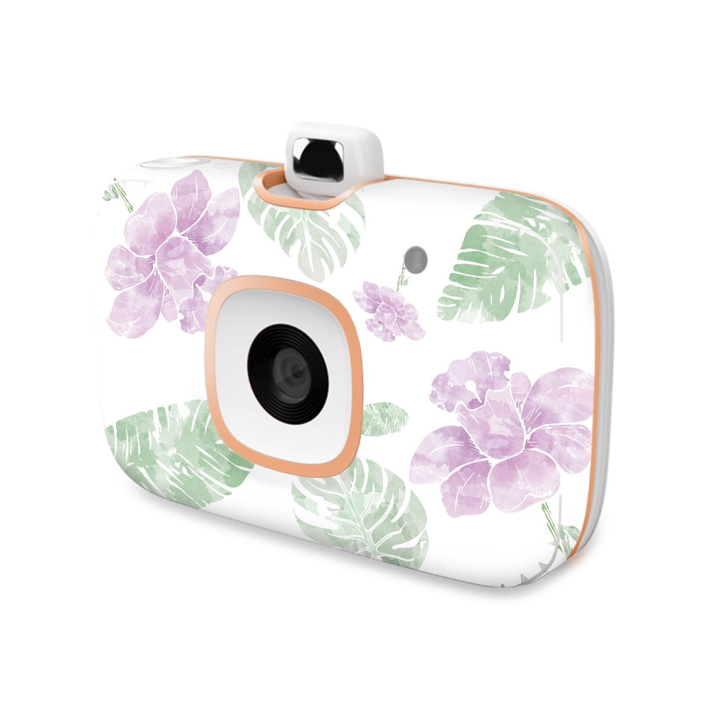 MightySkins Skin for HP Sprocket 2-in-1 Photo Printer - Water Color Flowers | Protective Viny wrap | Easy to Apply, Remove | Made in the USA