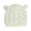 thumbnail image 3 of Krdevn Baby Hat Knit Hat Autumn and Winter Hat Gloves Set Cute Little Ears Shape Boys and Girls Baby Hat, 3 of 9