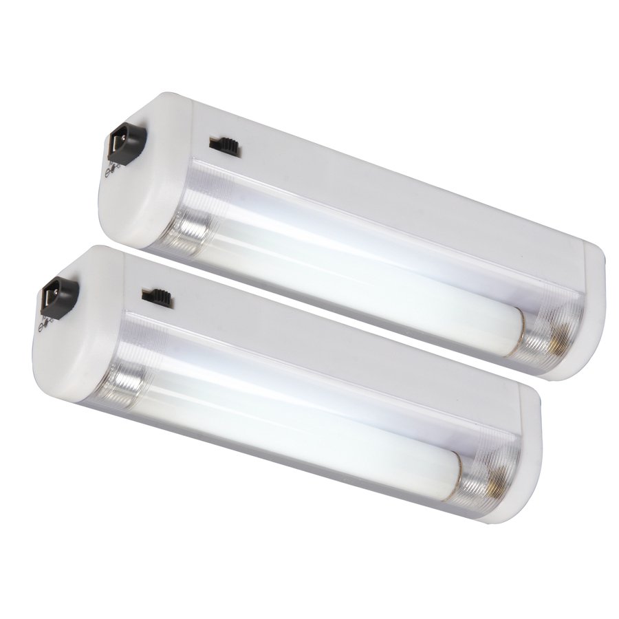 AmerTac 2Pack White Fluorescent Utility Lite 73026LA