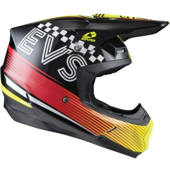 EVS T5 Torino Offroad Helmets Black Large