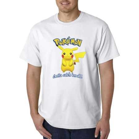 Pokemon T-shirt Tee - 562 - Unisex T-Shirt Pokemon Go Gotta Catch 'Em All Pikachu