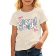 thumbnail image 2 of Boys & Girls Crew Neck Short Sleeve T-Shirts,Comfortable Breathable Casual Tops for Daily Back-to-School Outfits, 2 of 4