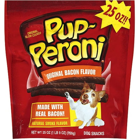 Pup-Peroni Original Bacon Recipe Dog Snacks, 25-Ounce