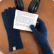 thumbnail image 5 of Guantes de lana de invierno de color sólido con cinco dedos para pantalla táctil, guantes de lana para ciclismo para mujer, 5 of 6