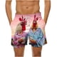 thumbnail image 2 of Pantalones cortos de playa holgados de verano para hombre, con bolsillos, para nadar., 2 of 6