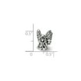 thumbnail image 4 of Fancy Bead White Sterling Silver Themed 13.64 mm 10.00 Reflections Fairy Bead, 4 of 4