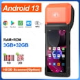 thumbnail image 2 of Terminal POS portátil Android 13/8.1 3G 4G con impresora térmica de 58 mm, escáner 1D 2D, lector NFC, RAM 3 GB, ROM 32 GB, dispositivo móvil, 2 of 5