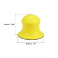 thumbnail image 2 of Uxcell Hook and Loop Hand Sanding Block 3 Inch Round Sanding Disc PU Foam Backing Plate Manual Sander, 2 of 4