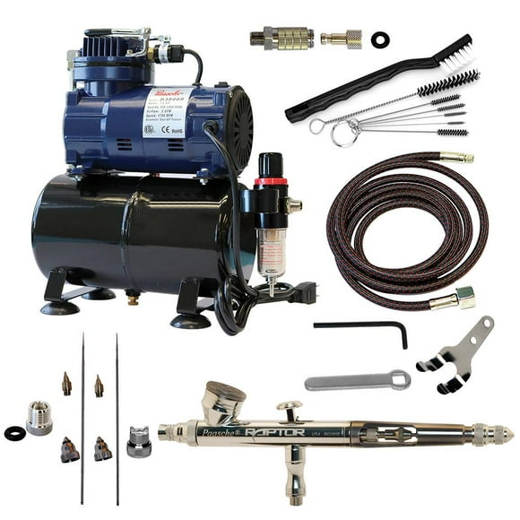 Paasche Airbrush Double Action Gravity Feed RG Airbrush Kit