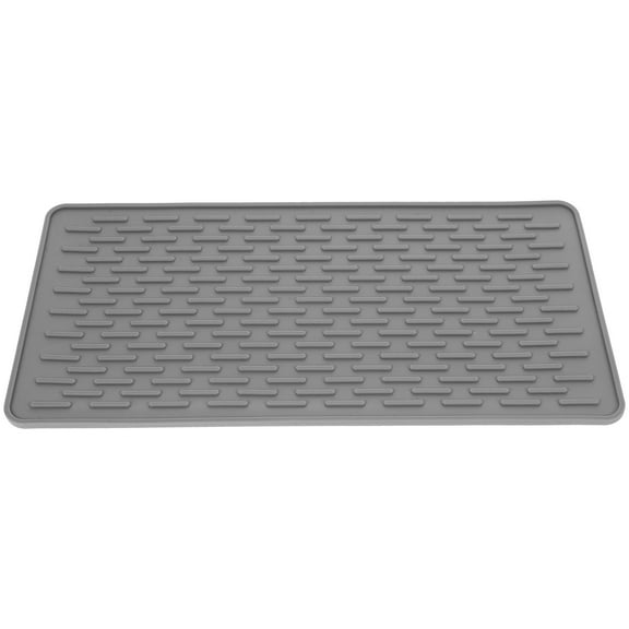 Grey Silicone Placemat for Table Use Heat-resistant and Easy to Pieces