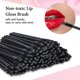thumbnail image 2 of 150 Pieces Disposable Lip Gloss Brushes Lipstick Wands Flat Brush Multi-functional Makeup Brush Applicator Tool for Makeup Cosmetic Tools, 2 of 5