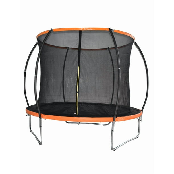 PINGÜE® | Trampolín Brincolín Infantil de 8 Pies | Red de Protección | Seguro y Divertido| Estructura de Acero Galvanizado y Malla Resistente | Incluye Funda | Altura 1.80Mts