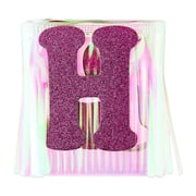 Pink Happy Birthday Foil Fringe Party Banner, 7, by Way To Celebrate