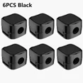 thumbnail image 1 of Mini Cable Organizer Holder Magnetic Cable Smooth Adjustable Cord Holder Under Desk Management Wire Keeper Car Cable Clips 6PCS Black, 1 of 6