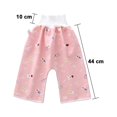 thumbnail image 5 of 2 Packs Waterproof and Leakproof Diaper Pants Potty Training Cloth Diaper Pants for Baby Boy and Girl Night Time, 5 of 9