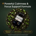 thumbnail image 3 of NatureBell L-Theanine Supplement - 400 Capsules - 400mg Max Potency Amino Acid Support - For Relaxation, Calm, and Focus - Non-Drowsy Free-Form Formula - 200 Servings, 3 of 8