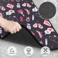 thumbnail image 3 of Balery Breast Cancer Awareness1 Juego de 4 Alfombrillas para Auto, Revestimientos de Caucho Resistente, Diseño Antideslizante, 3 of 7